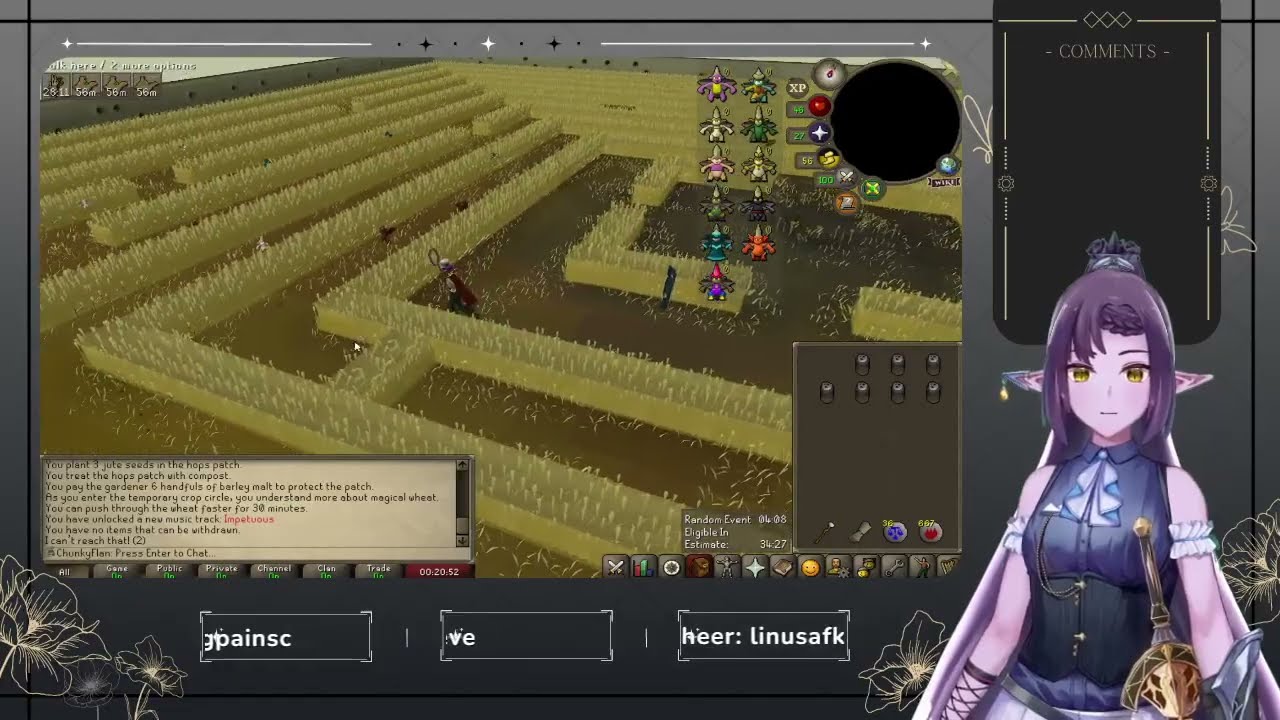 Casually Extending the Task List | OSRS Vanilla One Chunk (Twitch vod)