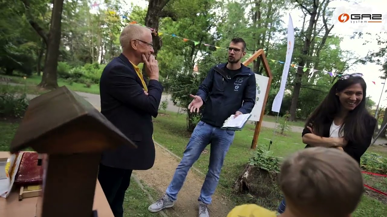 Ogr&oacute;d społeczny przy Domu Kultury w Rybniku-Chwałowicach