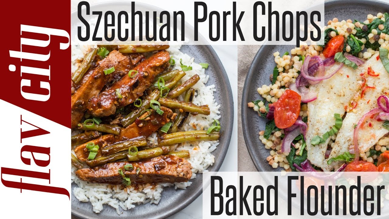 Plated Meal Kit Review - Sticky Pork Chops & Fennel Chile Flounder