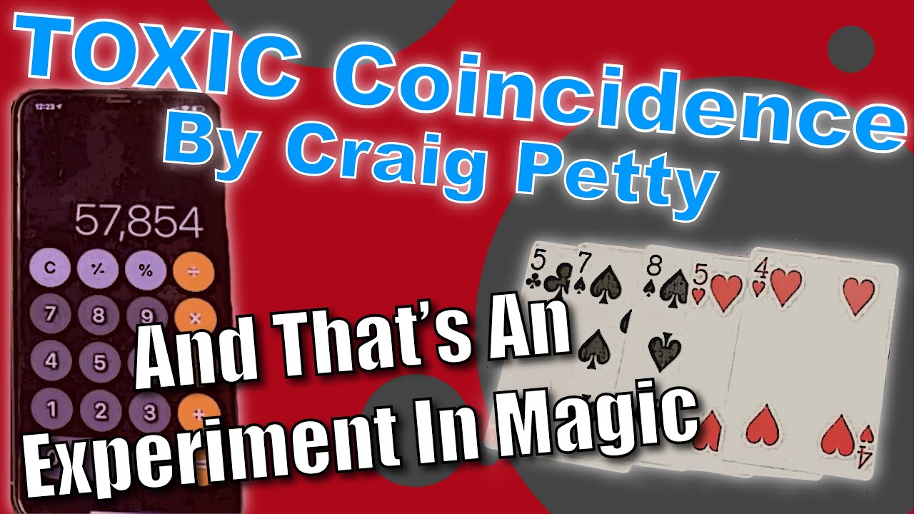 TOXIC Coincidence | Card Magic By Craig Petty!