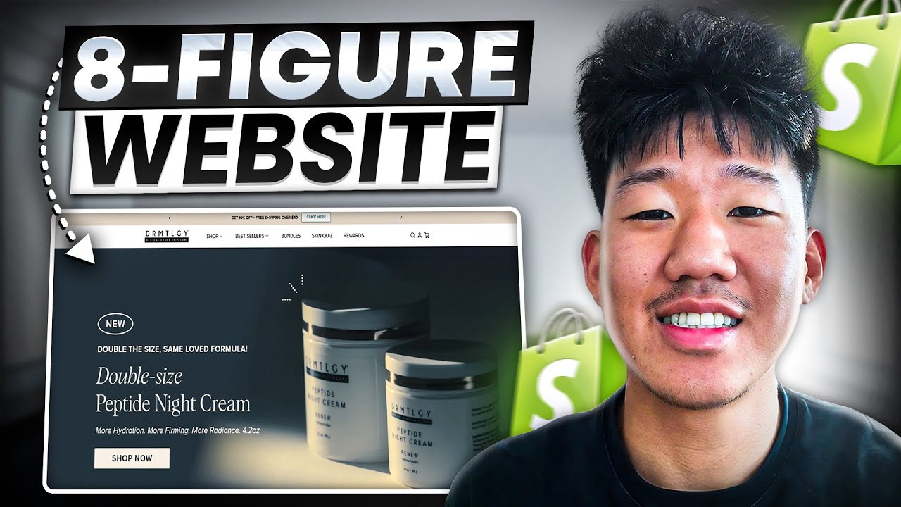 Shopify Website Breakdown (8 Figure Skincare Brand)