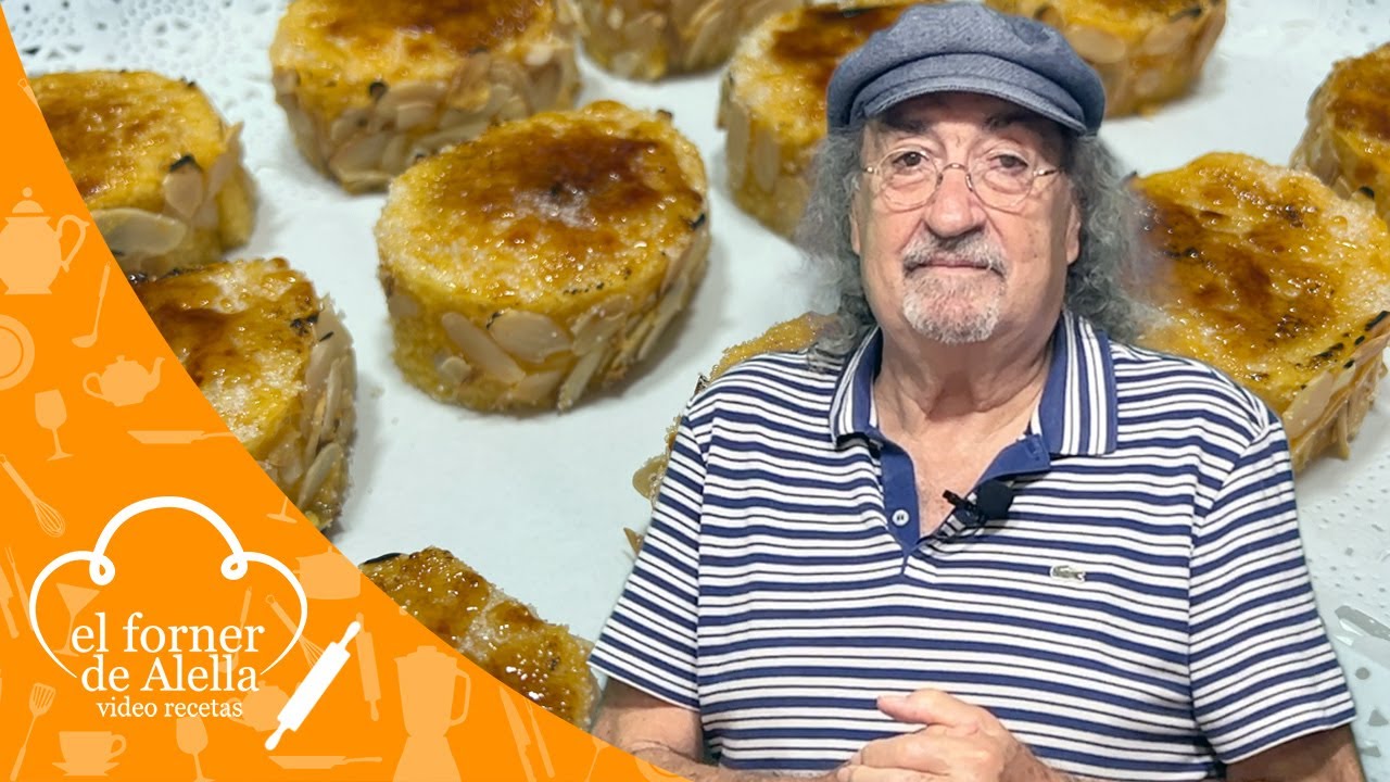 Rollitos de yema quemada borrachos