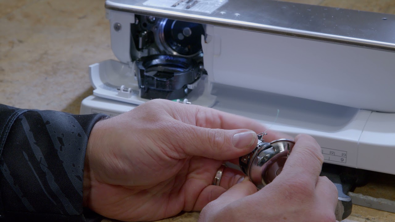 How to Fix a Bernina with the Hook and Bobbin Case Stuck Together