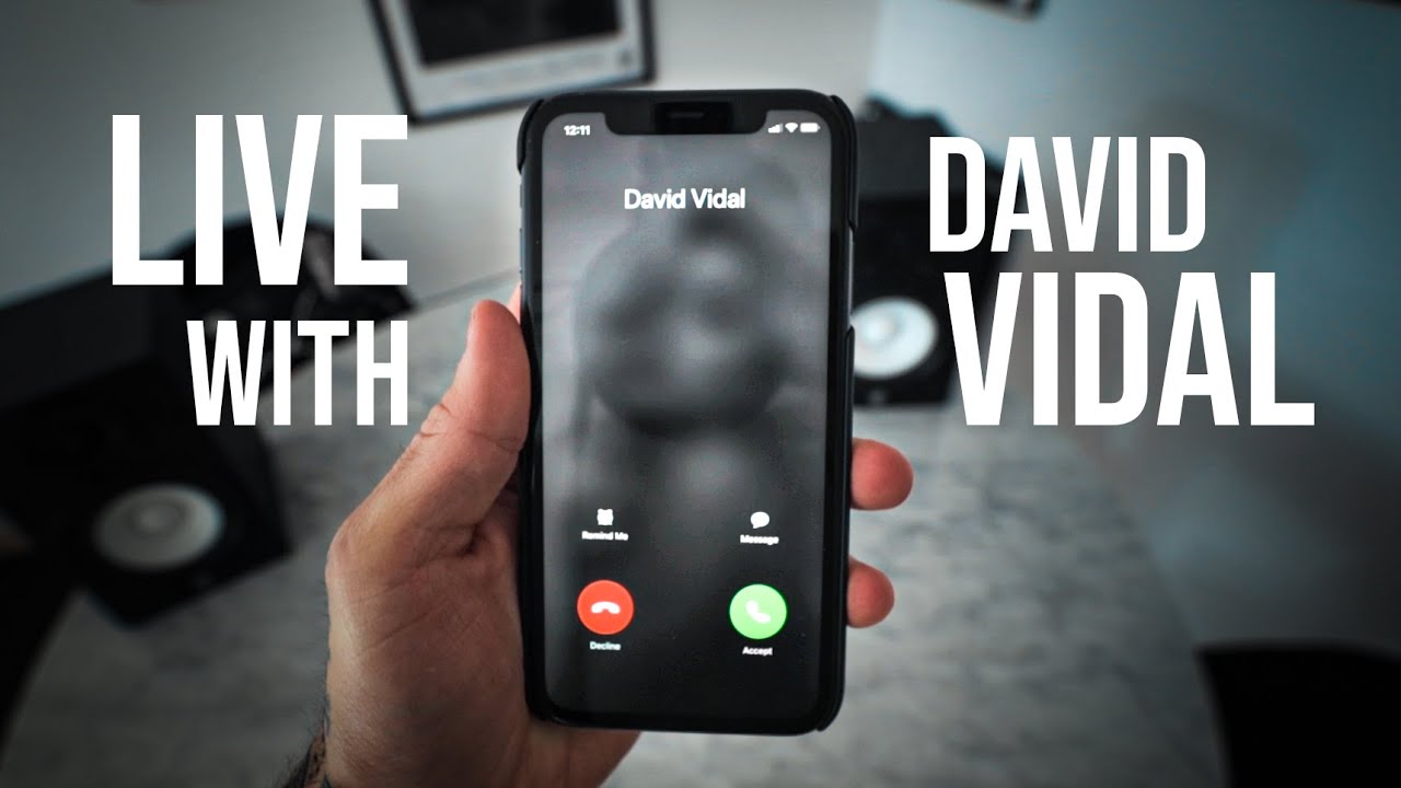 LIVE with DAVID VIDAL