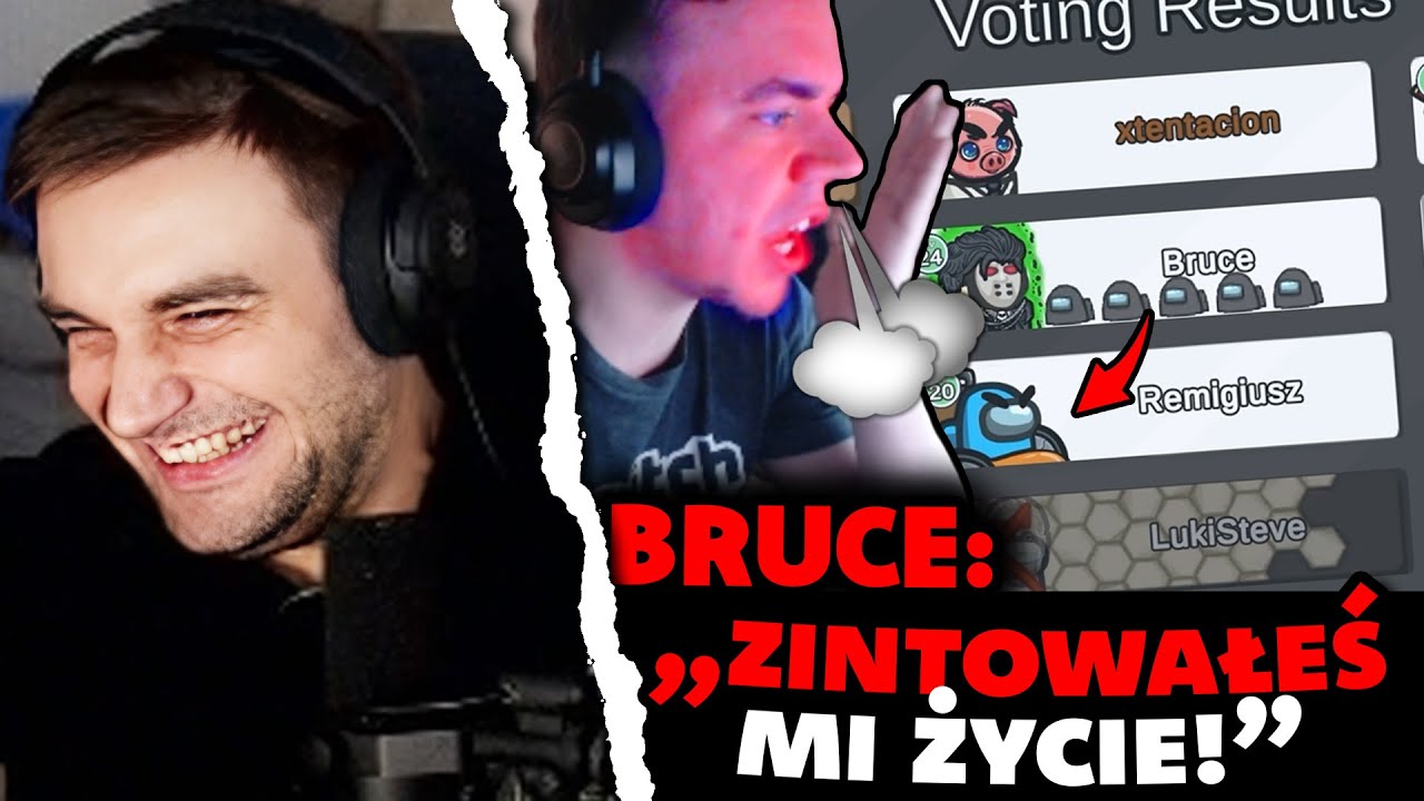 RandomBruce'owi puszczają nerwy XD