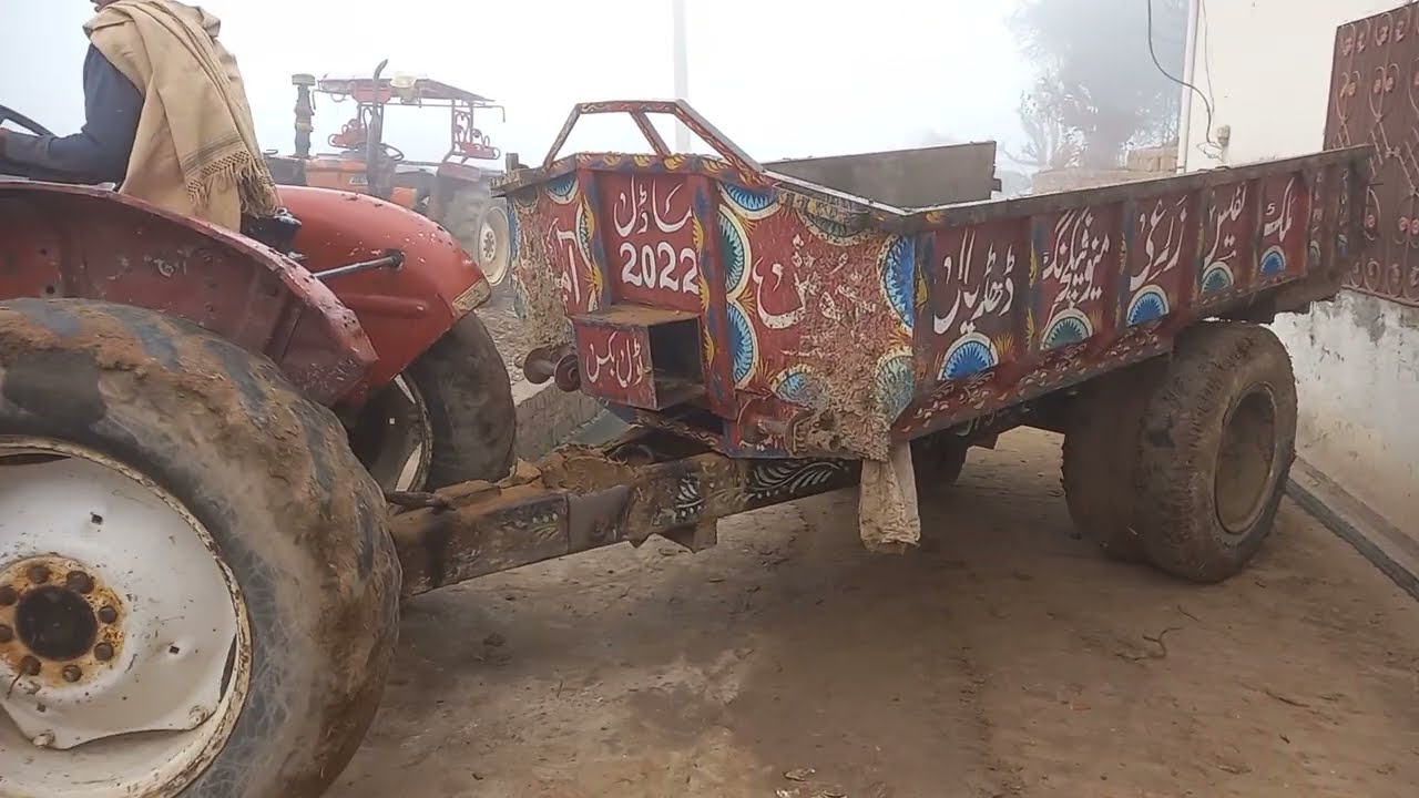 Tractor Trolly Video Tractor Driving Skill