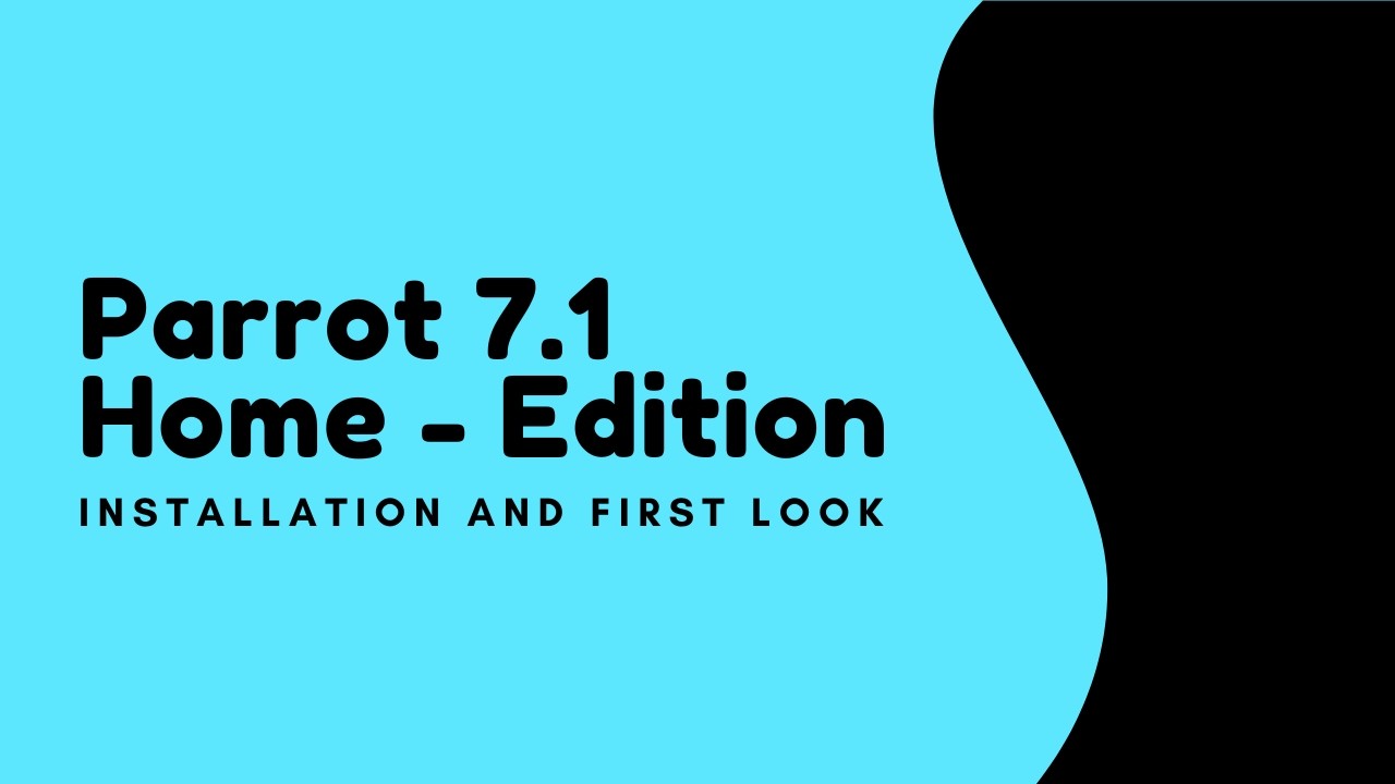 Parrot 7.1 Home - Edition installation and first look