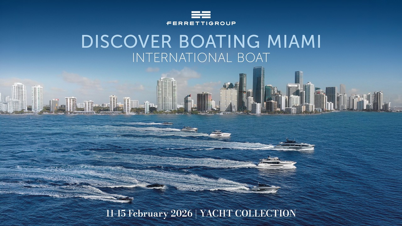 Luxury Yachts - Ferretti Group at the Discover Boating Miami International Boat Show 2026
