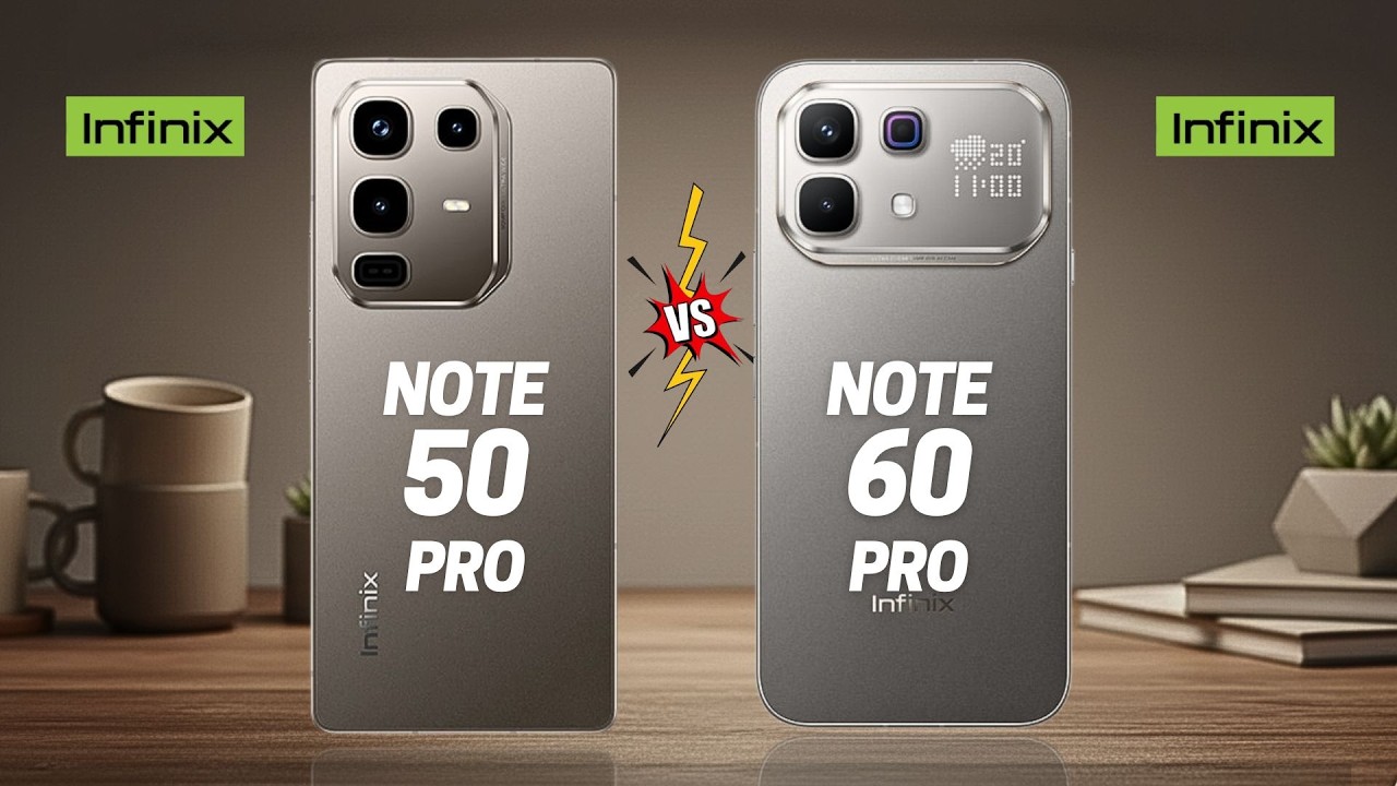 Infinix Note 50 Pro vs Infinix Note 60 Pro   Full comparison ⚡Which one is Best
