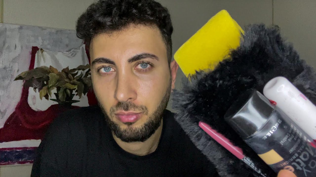ASMR Roleplay | Makyajını Yapıyorum ama Yanlış Malzemelerle💄 | Makeup Artist Roleplay