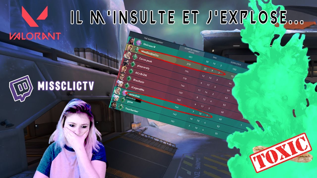 TOXIC FRENCH PLAYER :  J'ai explosé, et c'est mérité