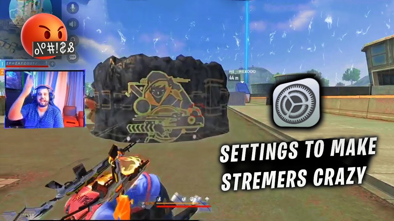 MODE WHITE444 + SETTINGS👽⚡ 🖱 NEW SETTINGS 🎯BlueStacks/MSI Free Fire Emulator ⚙️STREAMERS ANGRY ❤️