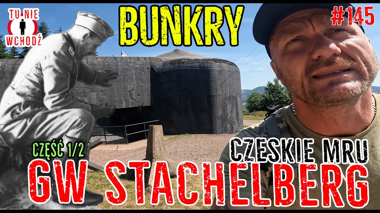 (POPRAWIONE) GW STACHELBERG 1/2 - czeskie fortyfikacje obronne Tretnov Czechy