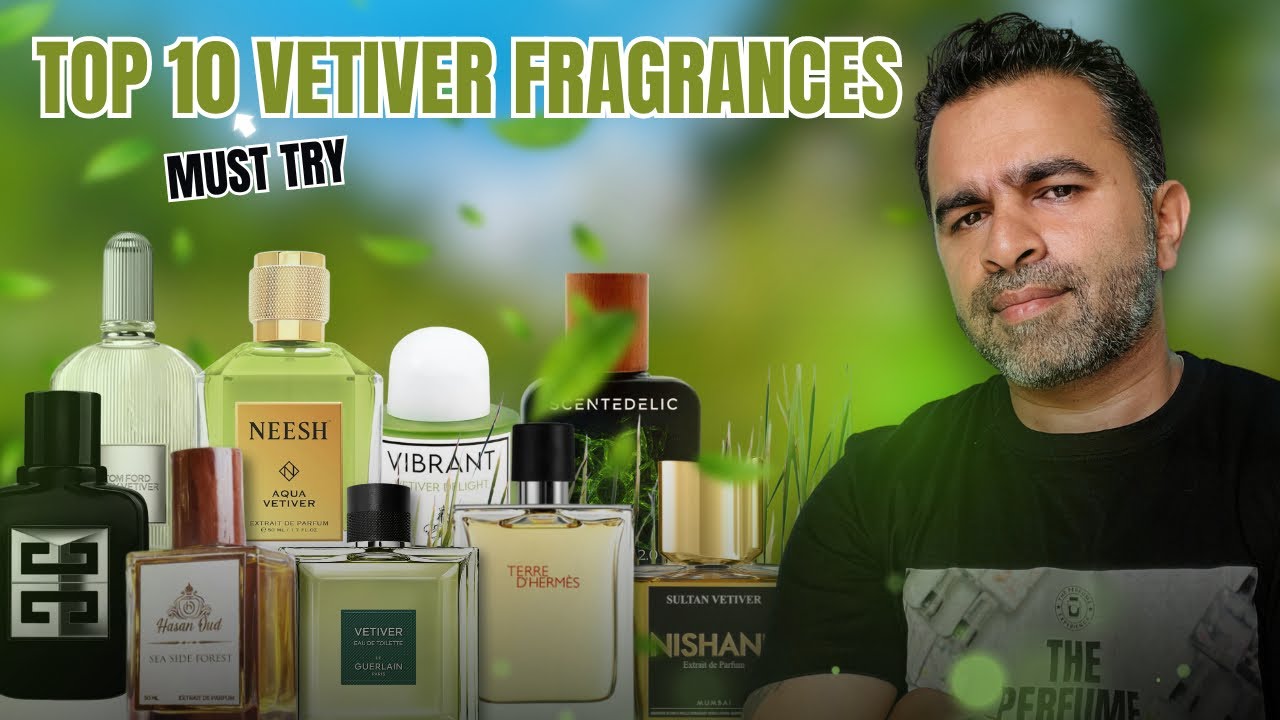 Top 10 Vetiver Fragrances for 2023-24 | Best Monsoon Perfumes | Best Vetiver fragrances #review