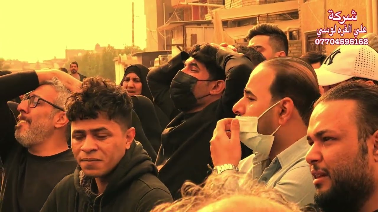 تشيع الشاعر حيدر الكناني رحمة الله علية