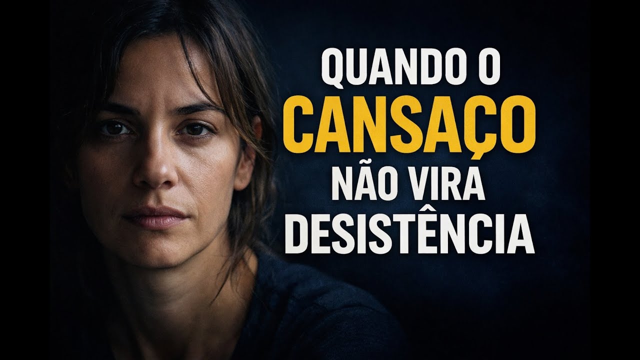 Quando o cansao no vira desistncia