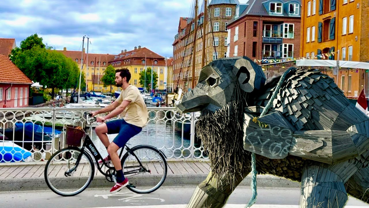 biking in Copenhagen | visiting trolls | $100 ramen