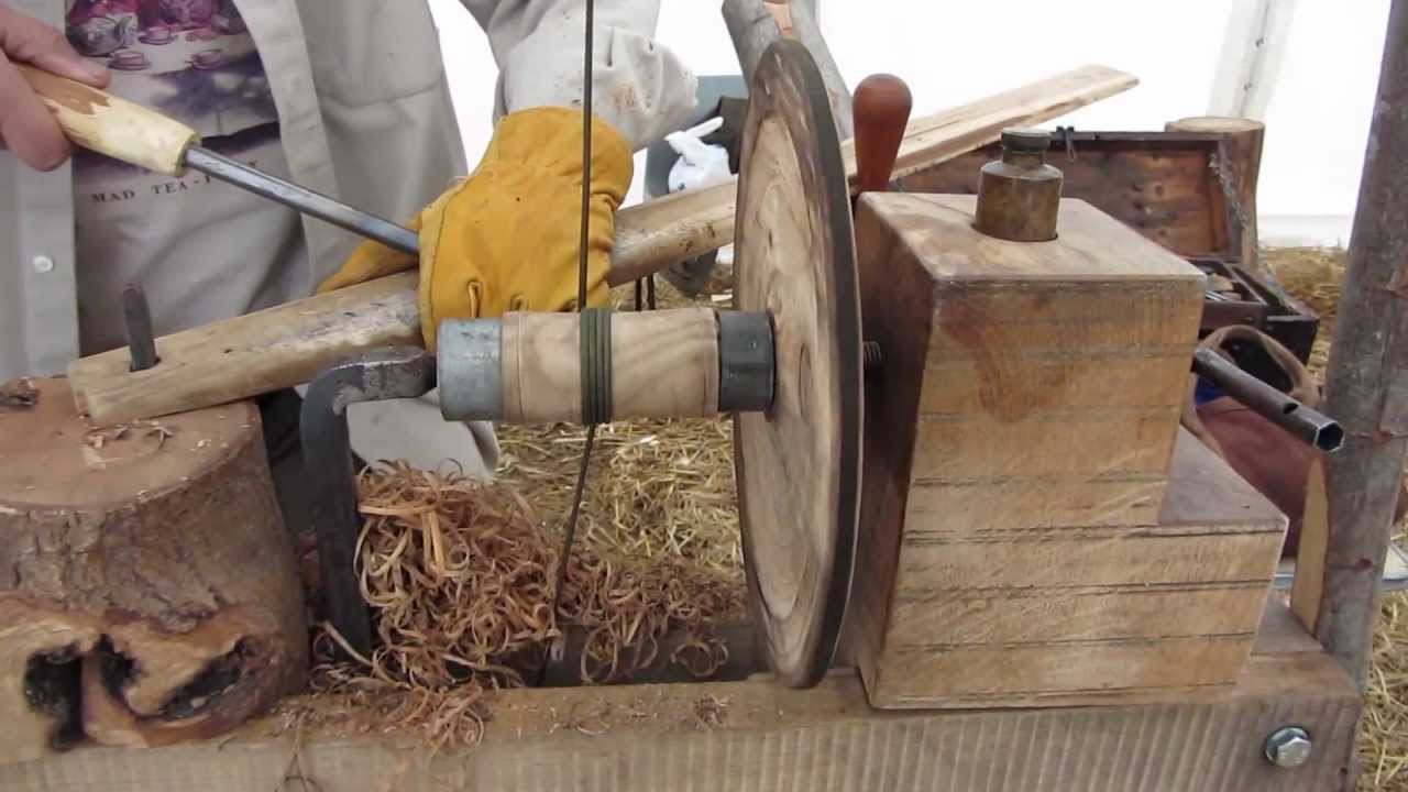 Pole Lathe Turning and Green Woodworking at RHS Wakehurst Place