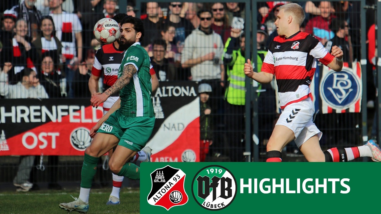 Highlights || Altona 93 vs. VfB Lübeck || Saison 2025/2026
