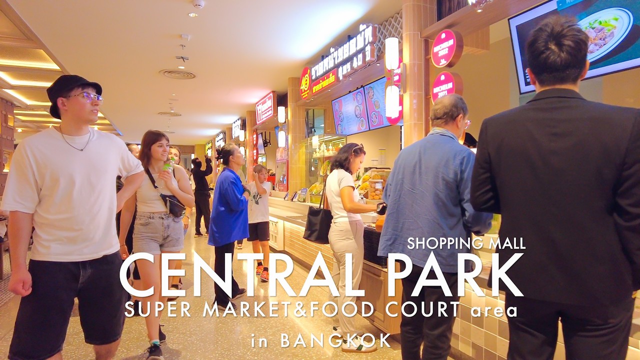 🌿 Central Park Bangkok Souvenirs shops&Souvenirs / Parkside Market /  March 2026