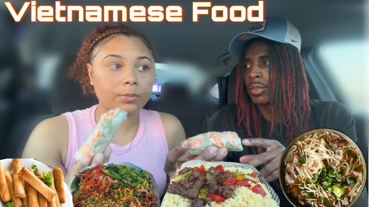 TRYING VIETNAMESE FOOD FOR THE VERY FIRST TIME🚨👀 HOW WILL WE LIKE IT?