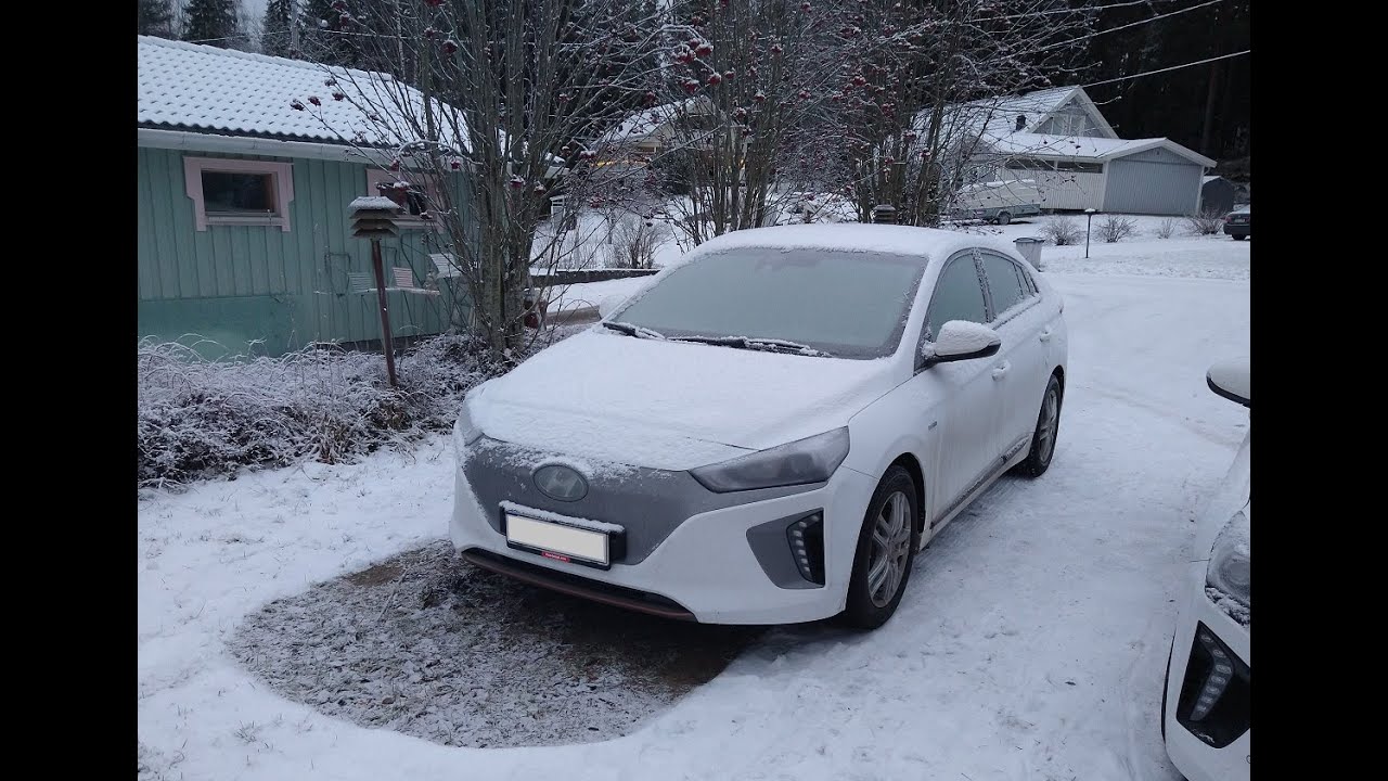 Hyundai Ioniq Electric 2018 - cold start