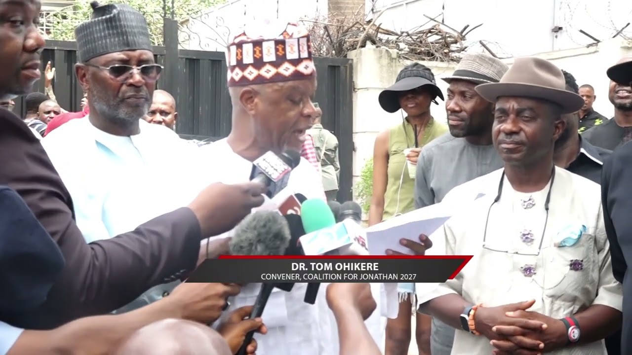 BREAKING: Goodluck Jonathan Speaks on 2027 Presidential Election