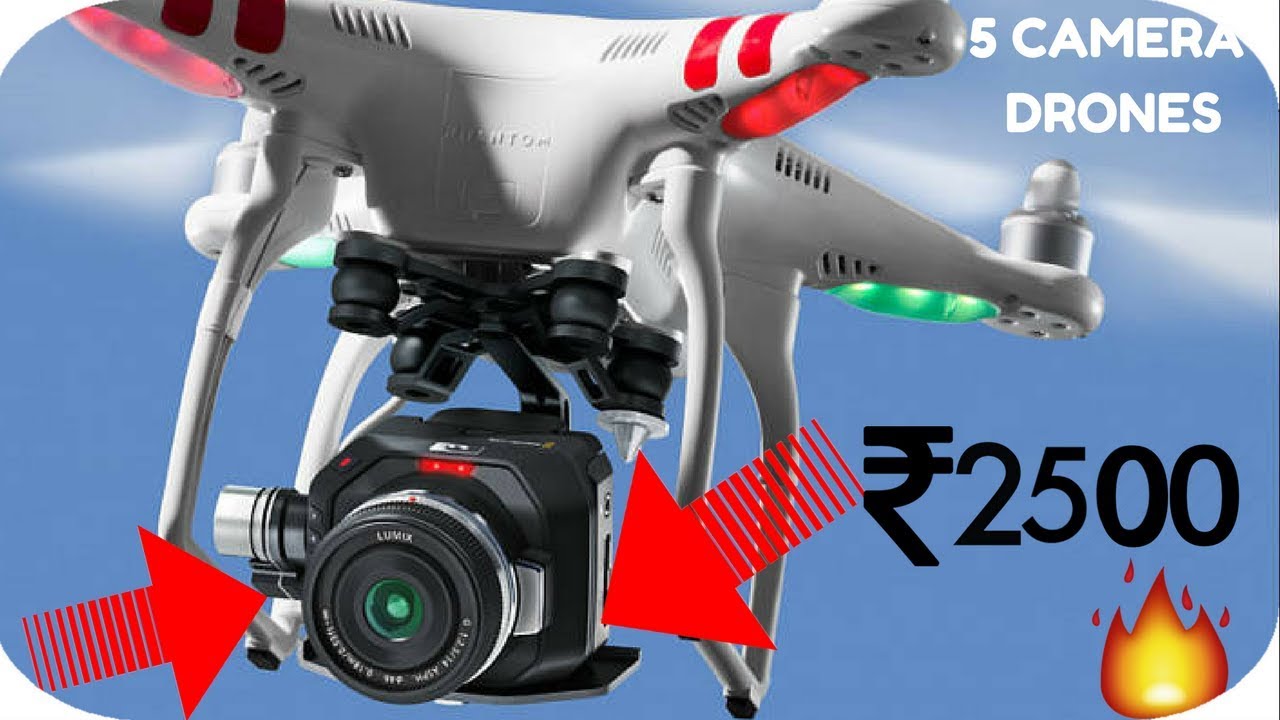 5 CooL HD Camera DRONES Under 2500 Rupees ✅ ULTRA HD DRONES