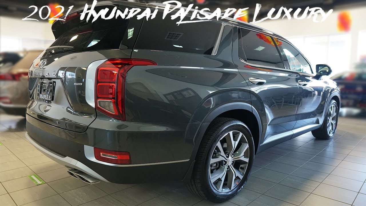 2021 Hyundai Palisade Luxury Exterior and Interior Walk Around