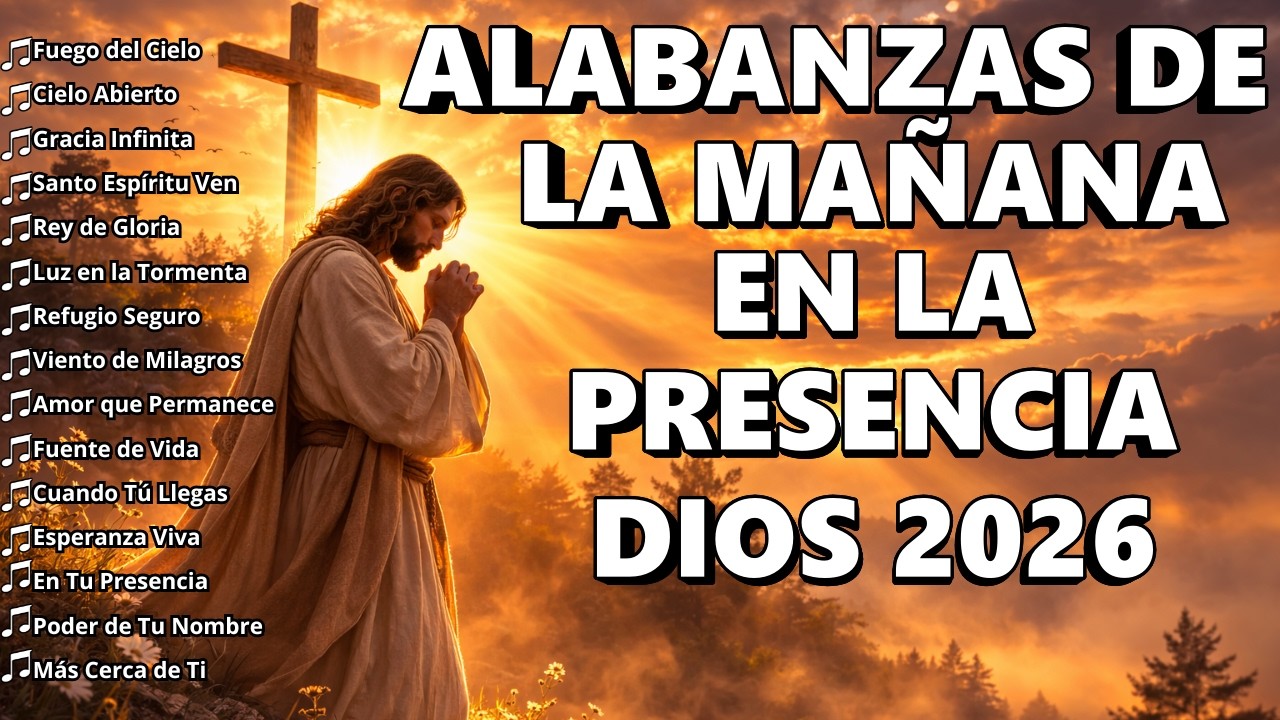 Alabanzas de Adoración de la Mañana ☀️ | Música para Orar y sentir Presencia de Dios| Adoración 2026