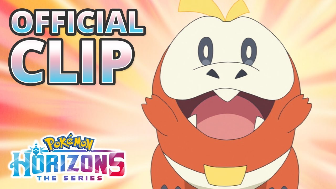 Roy and Fuecoco Team Up 🔥 | Pok&eacute;mon Horizons: The Series | Official Clip