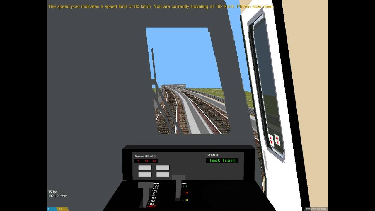 OpenBVE: C795 North South Line Express - Jurong East → Ang Mo Kio