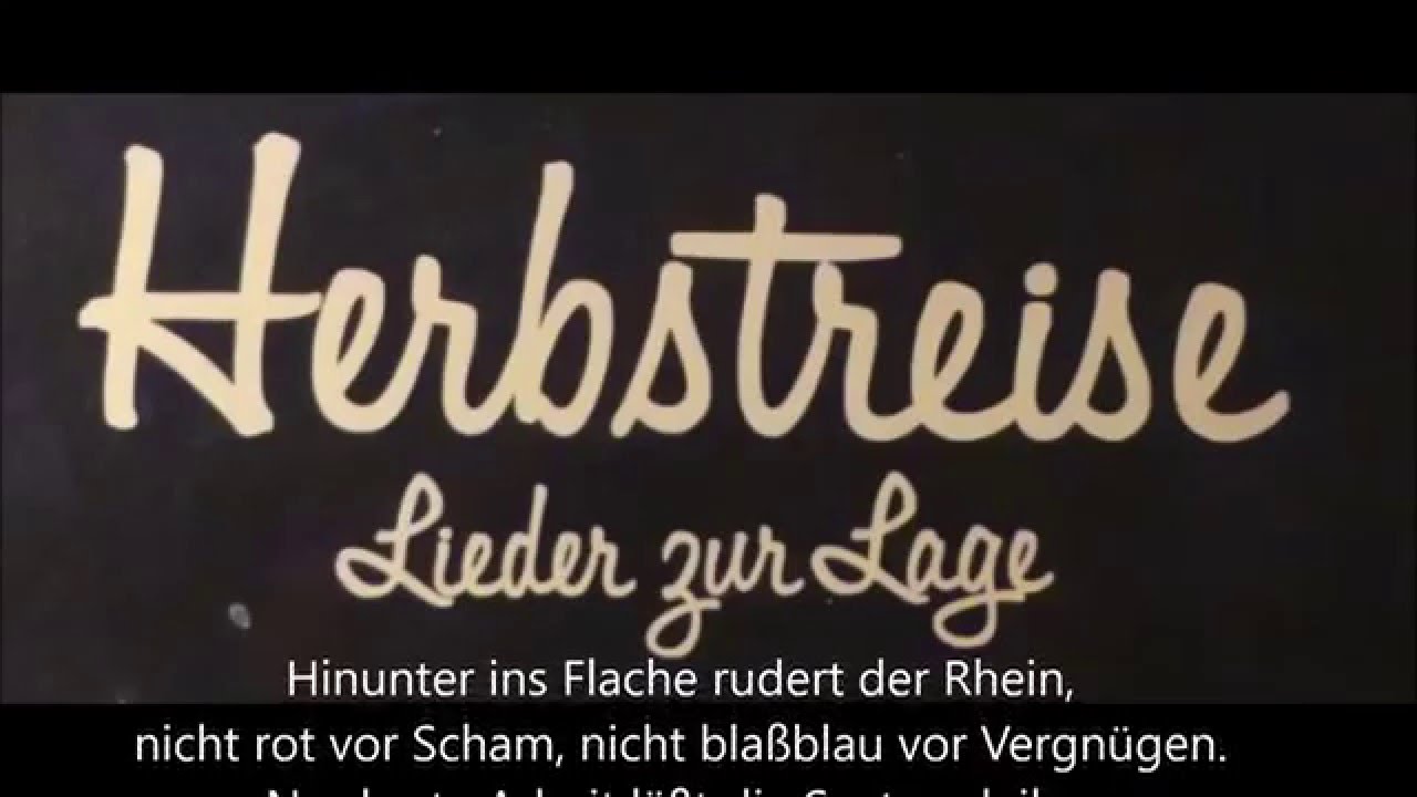 Die Schmetterlinge - Hände über Hönnepel, aus dem Album 