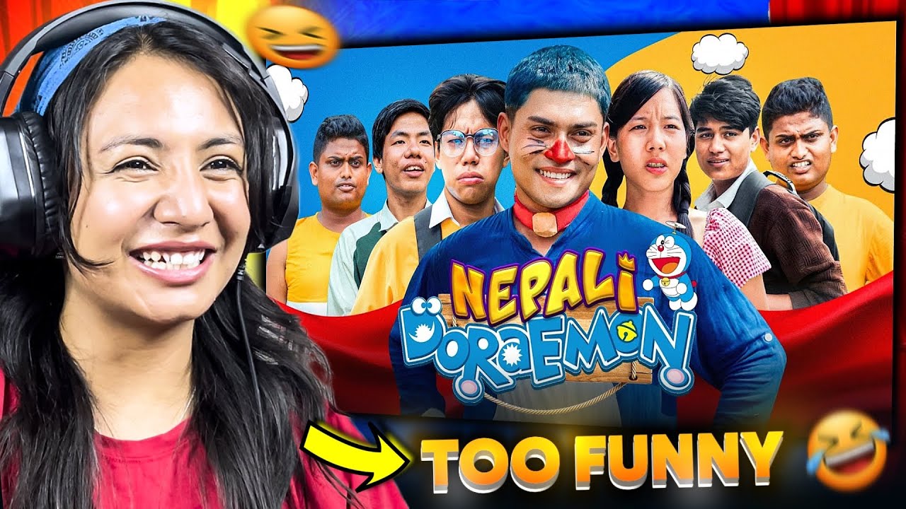 Reacting to NEPALI DOREAMON by @JerryLimbu