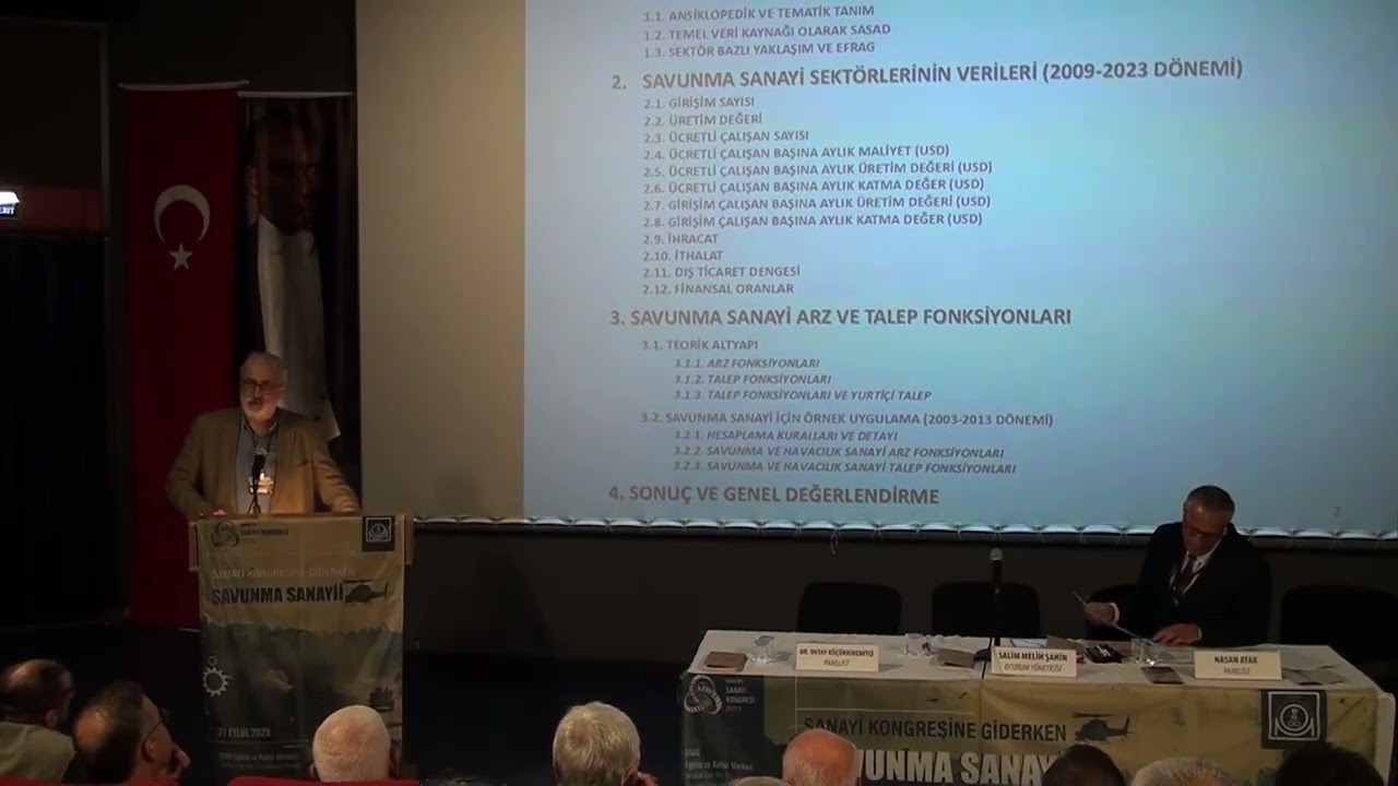 TMMOB SANAYİ KONGRESİ'NE GİDERKEN SAVUNMA SANAYİİ ETKİNLİĞİ  I  OTURUM