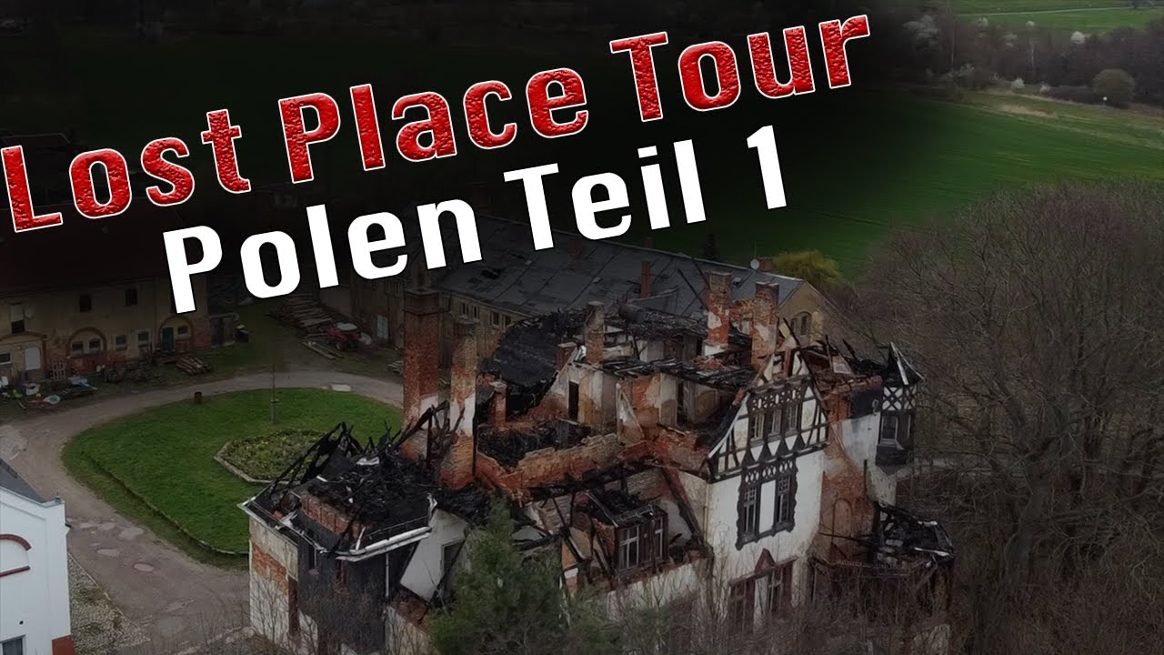Lost Place Tour  mit Overnighter ⛺️ durch Polen Teil 1
