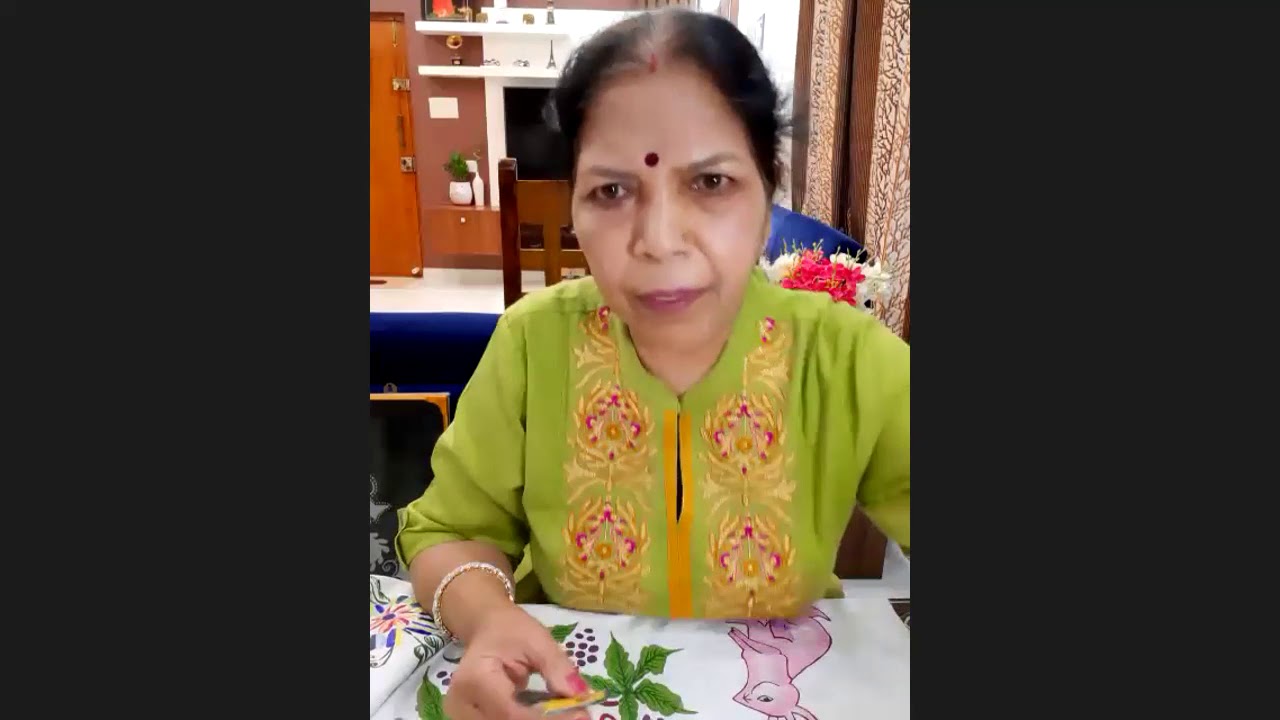 Online Fabric Painting Workshop ,Learn How to Paint On fabric ,Easy Painting Styles.