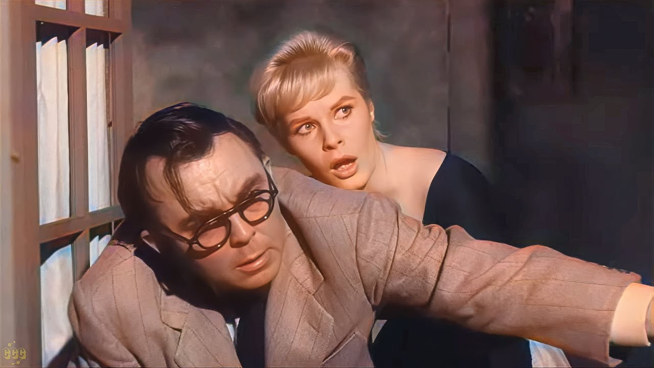 4K - Землеройки-убийцы 1959 - Ваша кожа покроется мурашками от страха - Ужасы SciFi