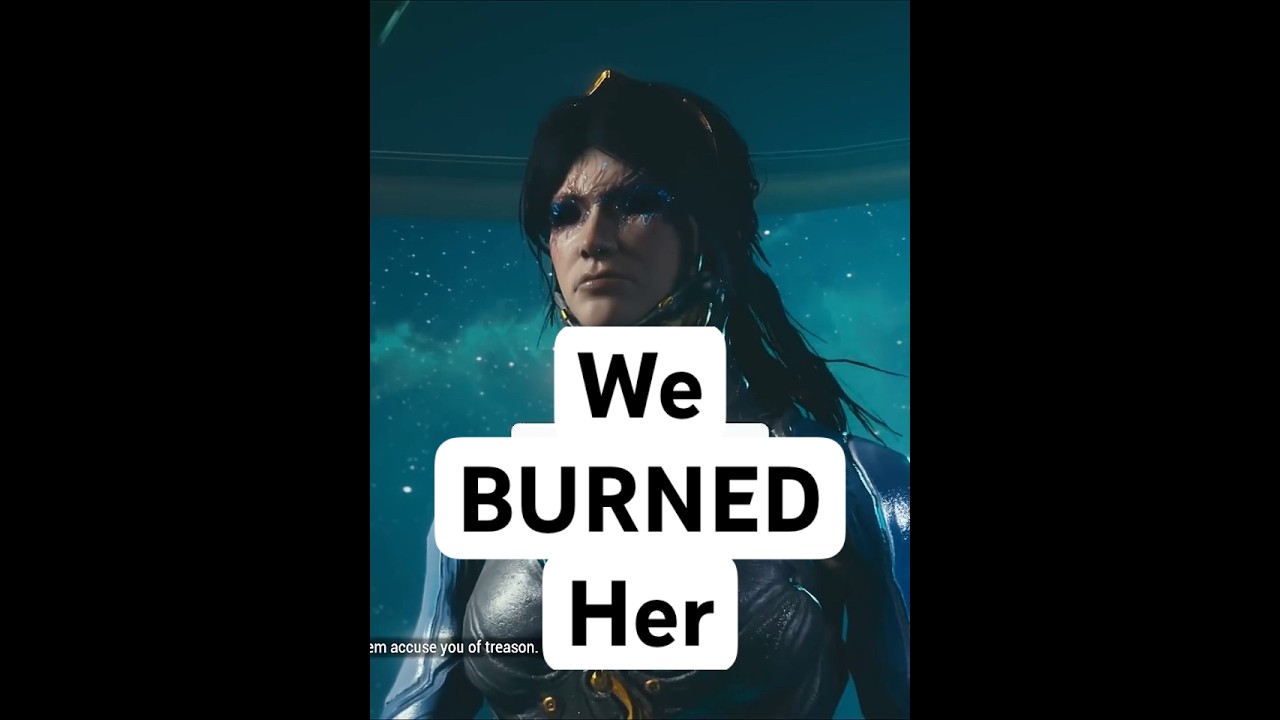 She didn't stop helping even after they blinded her #warframe #tenno #lore