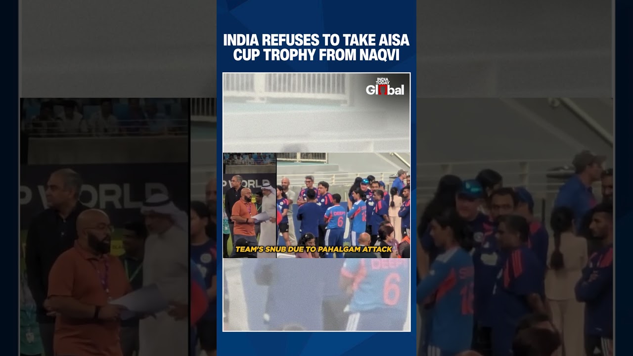 Indian Women Cricket Team Refuses Asia Cup Trophy From ACC Chief Mohsin Naqvi In Dubai Standoff