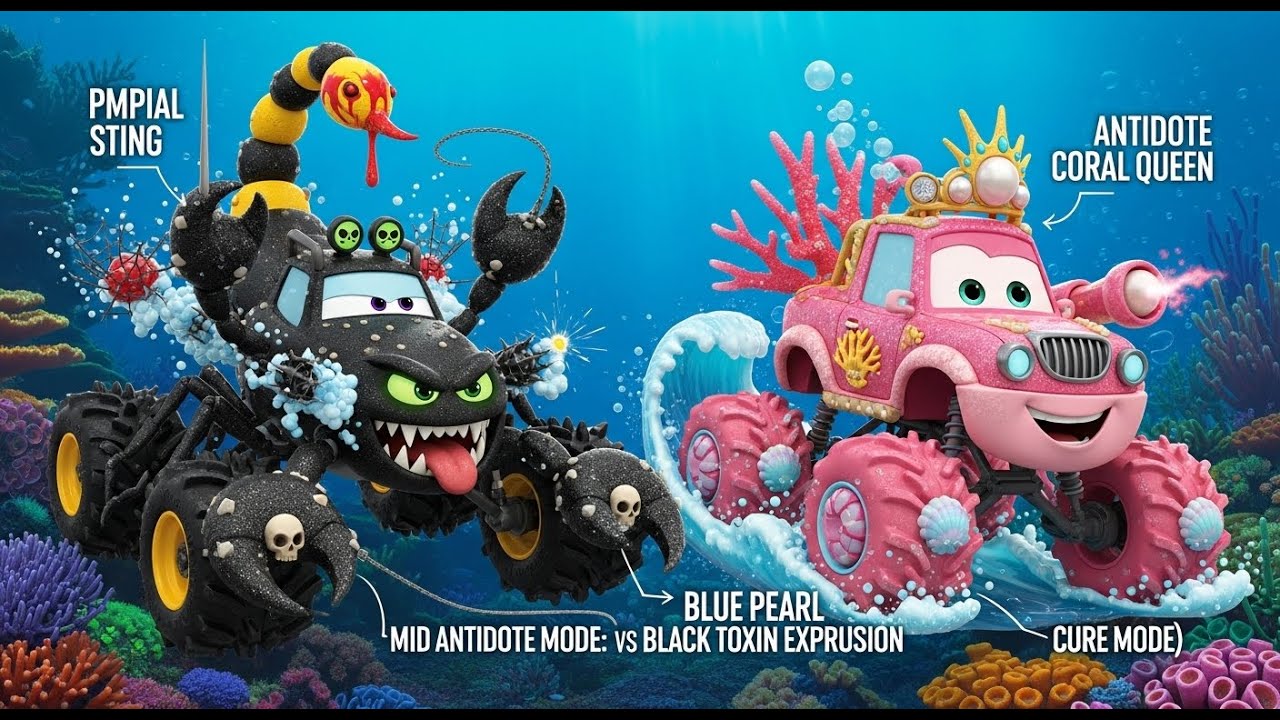 🦂 REEF VENOM! Scorpion Sting + Coral Queen vs TOXIN TIDE!