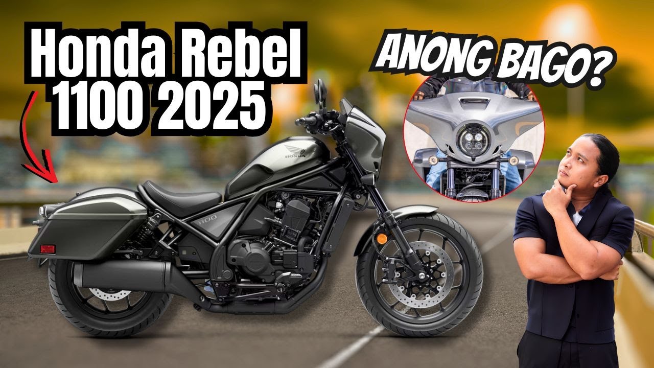 New Honda Rebel 1100 2025 Anong Bago?