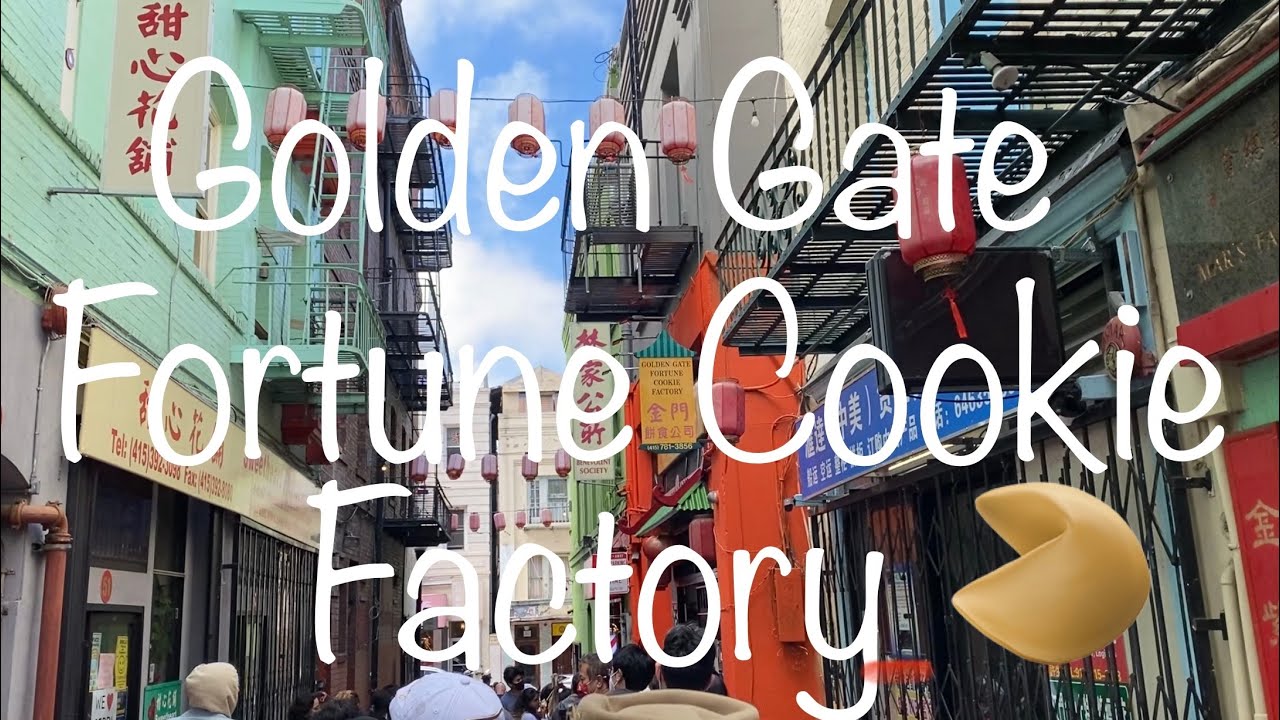 Golden Gate Fortune Cookie Factory - San Francisco Chinatown