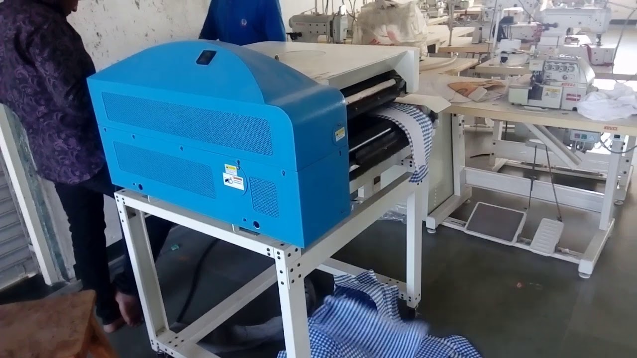 Novel NL 450 MS Collar and cuff fusing machine