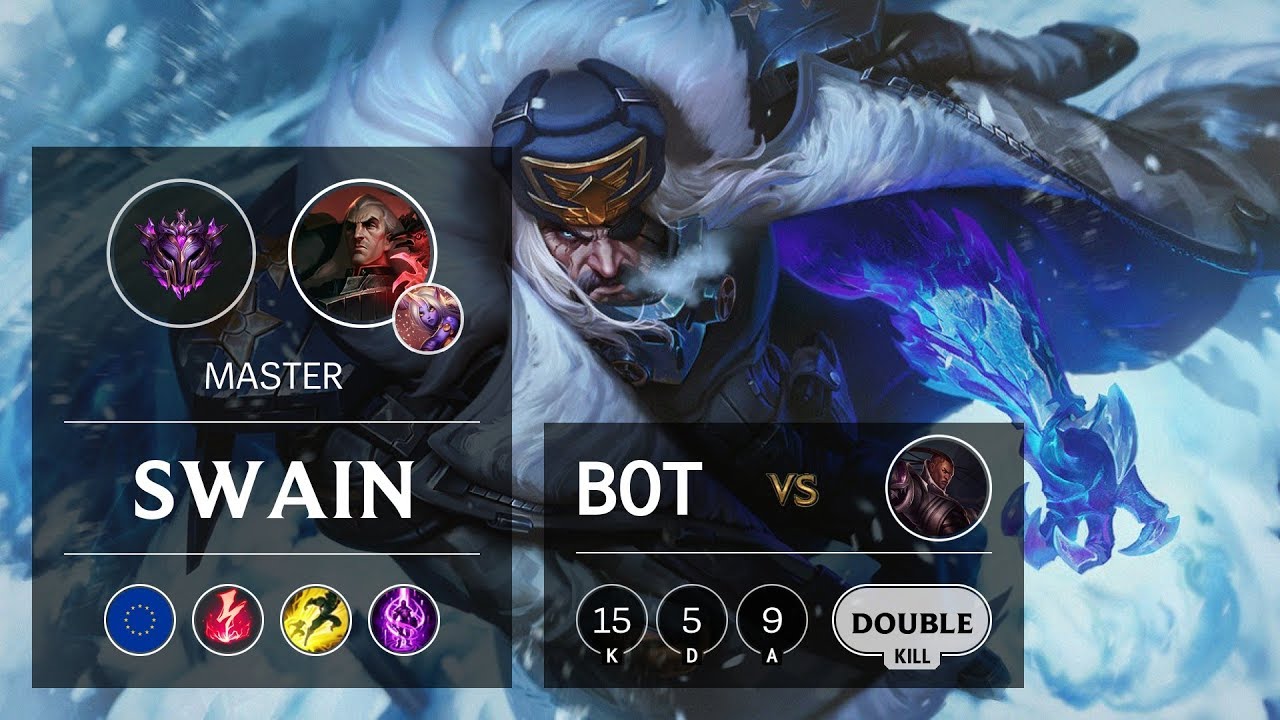Swain Bot vs Lucian - EUW Master Patch 9.9