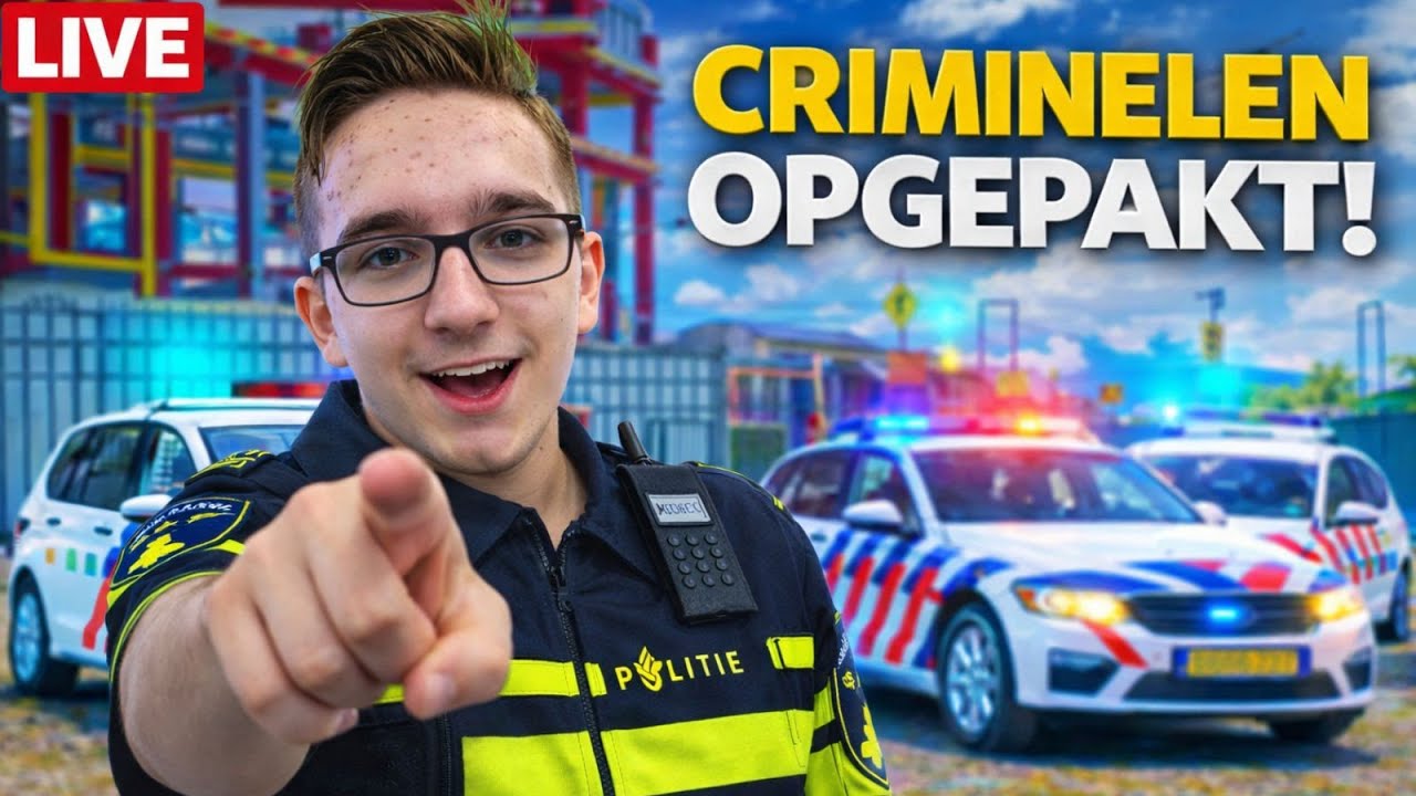 🔴LIVE CRIMINELEN AANPAKKEN ALS AGENT | SPRINGBANK RP (Nederlands)