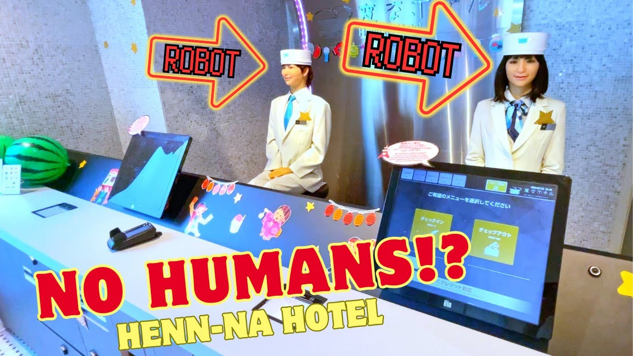 Tokyo’s Weirdest Stay?! Inside Japan's Robot Hotel [Henn na Hotel Hamamatsucho]