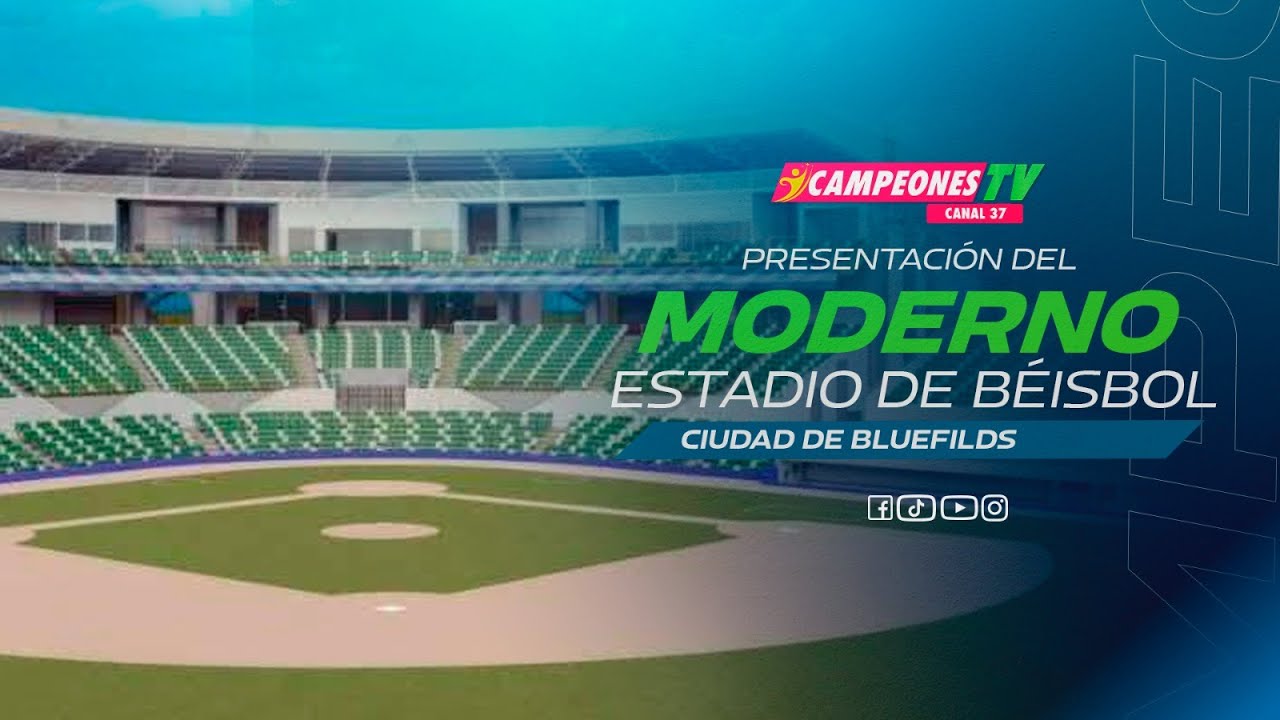 ⚾🏟️ Presentación oficial del estadio de béisbol en la ciudad de Bluefields | Presentación Oficial