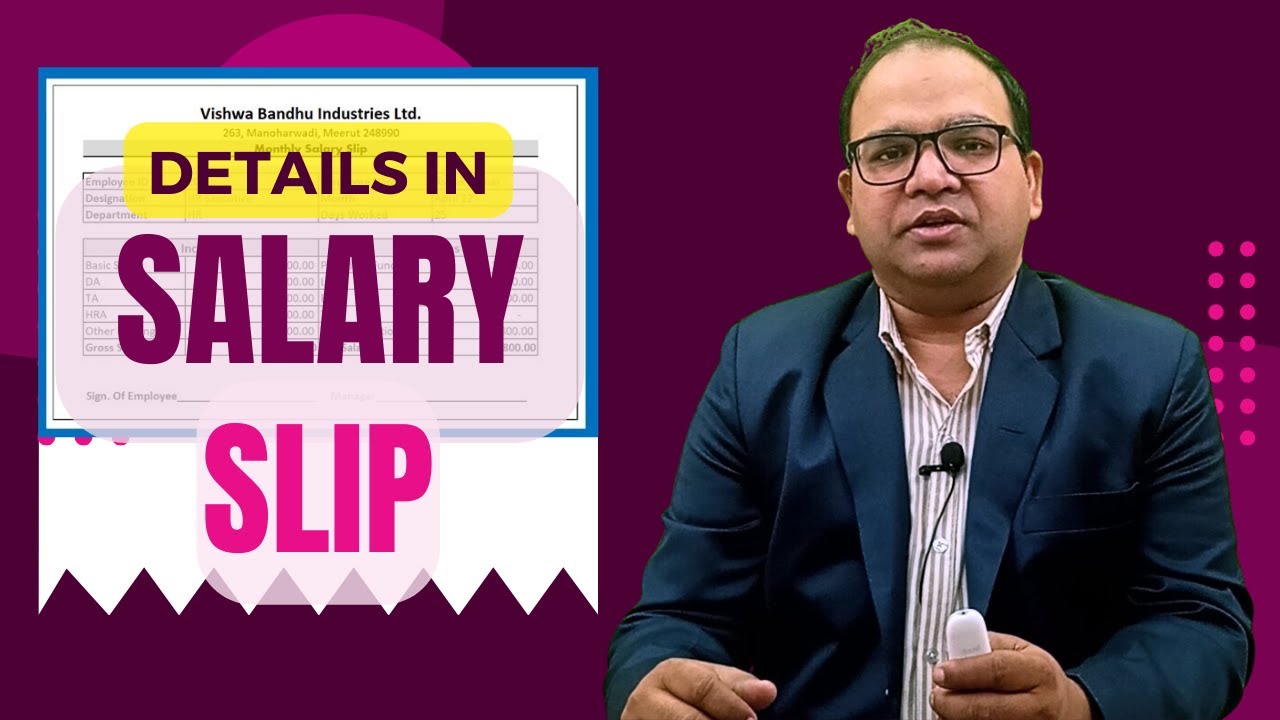 Monthly Salary Slip in Details