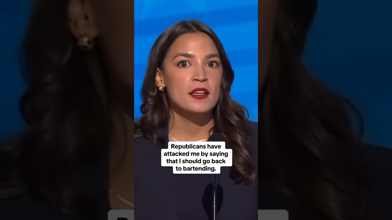 Alexandria Ocasio-Cortez says 